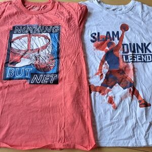 Set of 2 Children's Place Basketball TShirts XL 14